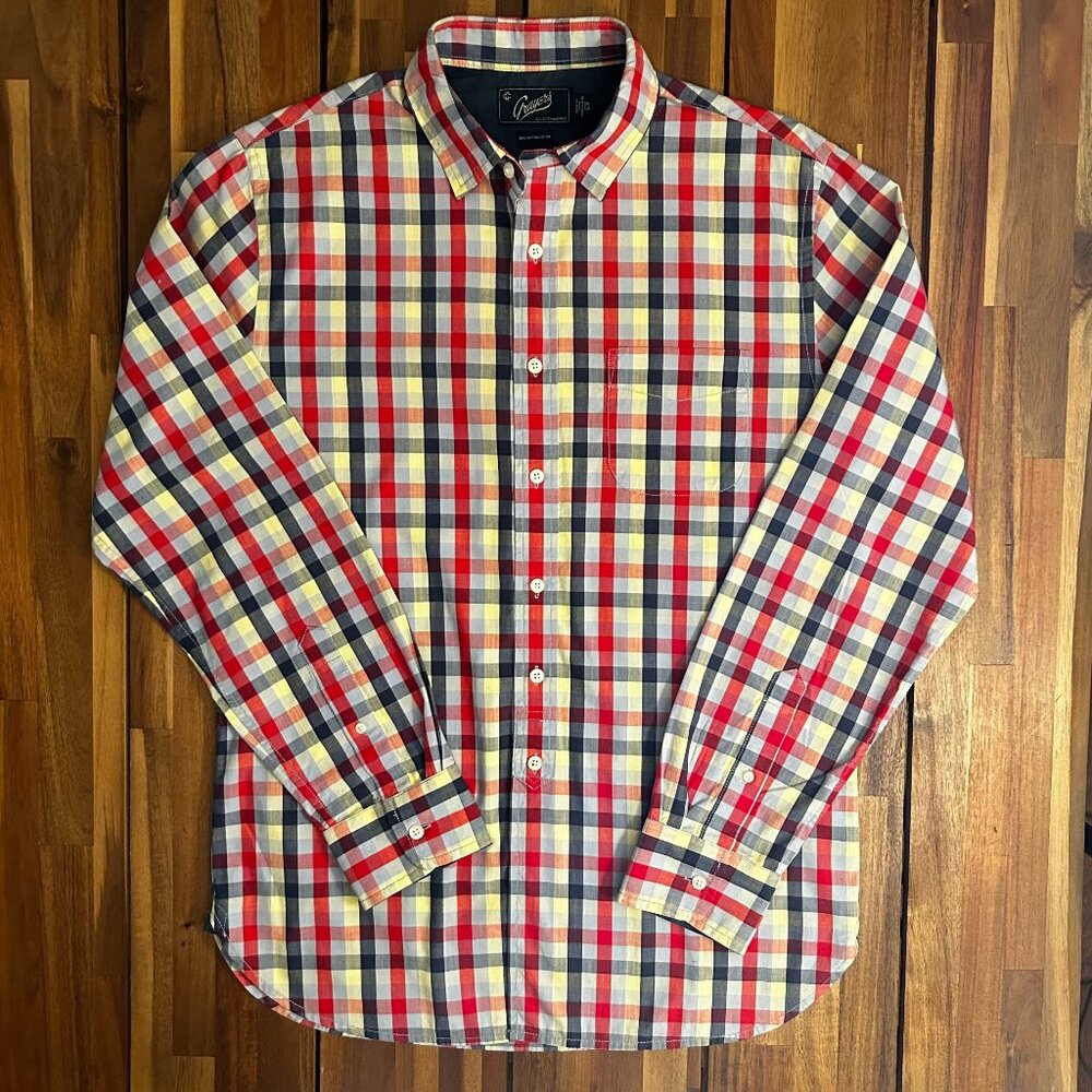 Grayers Long Sleeved Plaid Button-Up Shirt